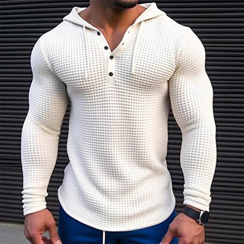 Men's Casual Slim Fit Long Sleeve Pullover stylish T-shirt