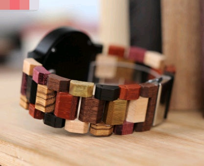 Casual Wooden Watch – Unisex Quartz Men & Women