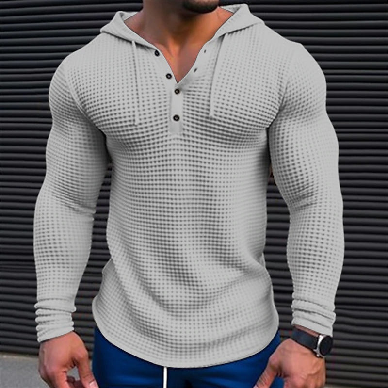 Men's Casual Slim Fit Long Sleeve Pullover stylish T-shirt