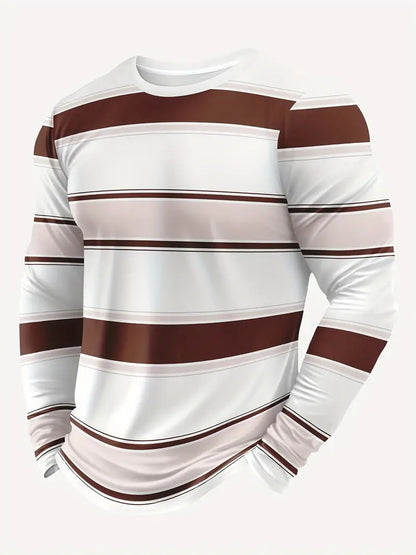 Spring And Autumn Style Long-sleeved T-shirt Men