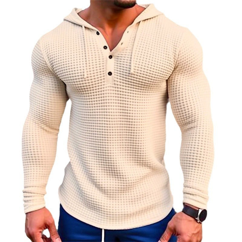 Men's Casual Slim Fit Long Sleeve Pullover stylish T-shirt