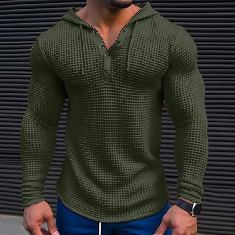 Men's Casual Slim Fit Long Sleeve Pullover stylish T-shirt