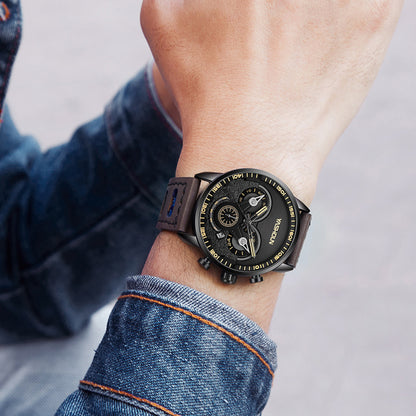 Men's Multifunction Watch – Unique Quartz Design