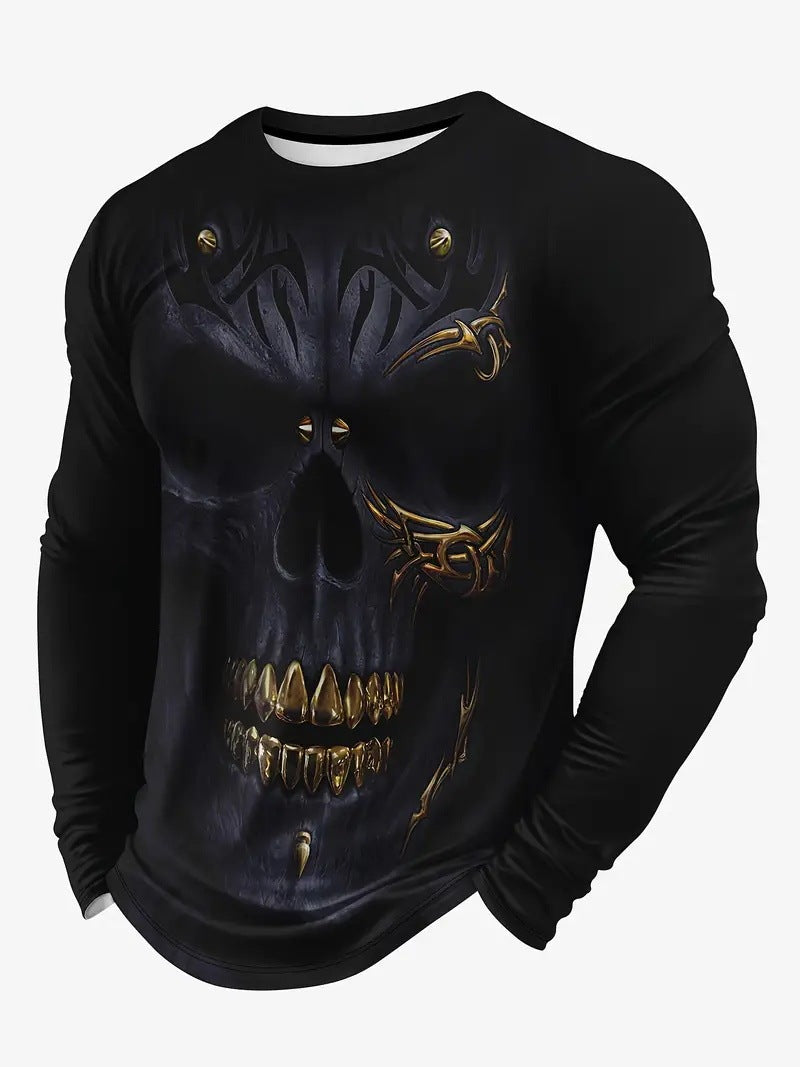 Spring And Autumn Style Long-sleeved T-shirt Men